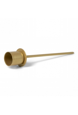 Jens Living Pin Kandelaar Goud 3.2x3.2x18cm 1stuks