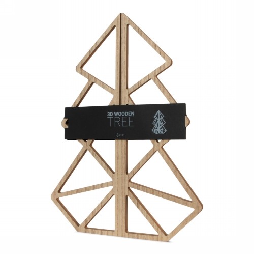 Jens Living Houten Kerstboom 40cm 30x30x40cm 1stuks