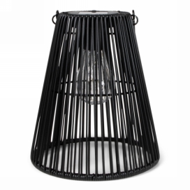 Jens Living Solar Lantaarn Zwart 18x18x21cm 1stuks