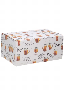 Geschenkdozen Cheers Beer 31x20x14cm 30stuks