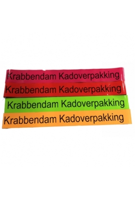 Breed Openings lint Metallic Goud 25cm x 10meter