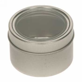Blikken Blanco Rond 6.5x4.3cm 12stuks