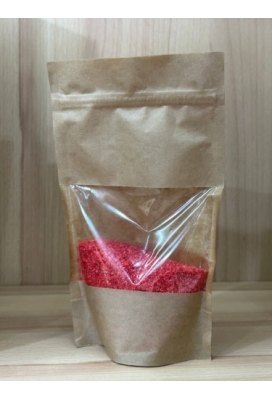 Stazakken Doy Moka Kraft Zip-sluiting & Venster 13x7x22.5cm 100stuks