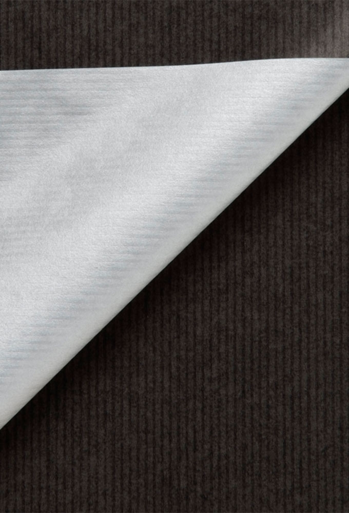 Geschenkpapier Kraft Dubbelzijdig Black & Silver 70cm x 200meter