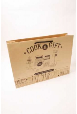 Kraft Tassen Bedrukken Met Logo 120GRAM & Koord 45x12x32cm A3 FORMAAT