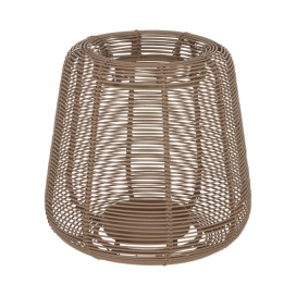 Jens Living Lantaarn Sil Taupe Small 16x16x19cm 1stuks