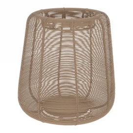 Jens Living Lantaarn Sil Taupe Large 22x22x24cm 1stuks