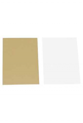 Goud Mat Bodem Voor Blokbodemzakjes 8x5cm 100 stuks