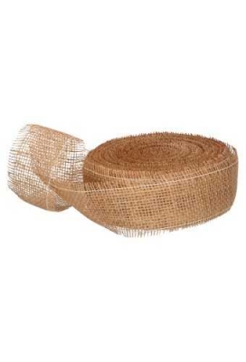 Geschenklint Jute Naturel Bruin 50mm x 20meter