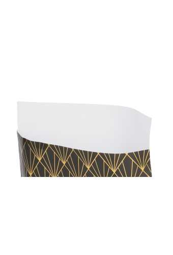 Kadozakjes Metallized Geometric Black Gold Rectangular 17x25cm 200st