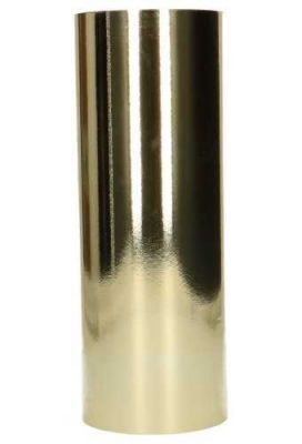 Autostrikken Groot Milaan Metallic Goud d36x36+24cm