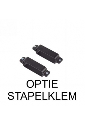 Papierrolhouder Duo 2x 15.5 36x15.5x7.5+30cm + mes + voet