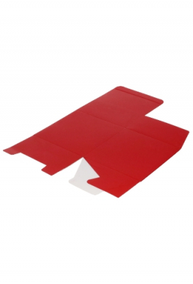 Kubus geschenkdoosjes Rood 10x10x10cm 25stuks