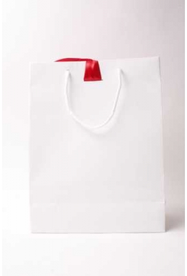 Kadotasjes Trazo Wit Glanzend Met PVC Venster 20x8x29cm 10stuks