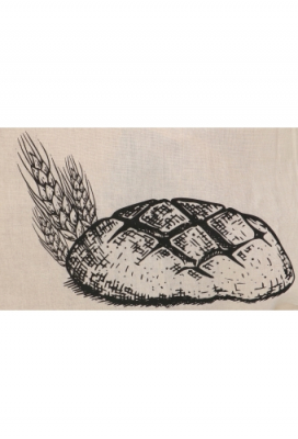 Kadozakjes Blank Katoen Brood & Koord 32x40cm 100stuks