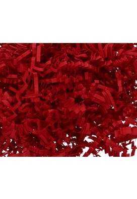 Vulling materiaal Relleno Zigzag 1.25 kilo Diep Rood Klein Verpakking