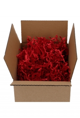 Vulling materiaal Relleno Zigzag 1.25 kilo Diep Rood Klein Verpakking