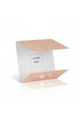 Kadobon & Envelop Love Naturel 12.5x12.5cm 10stuks