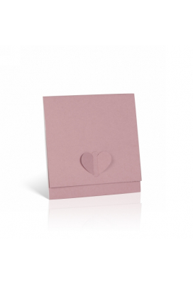 Kadobon & Envelop Love Soft Liliac 12.5x12.5cm 10stuks