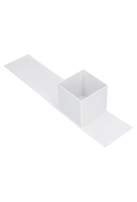 Luxe Magneetdozen New York FSC® Wit Mat Kubus 22x22x22cm Los Model