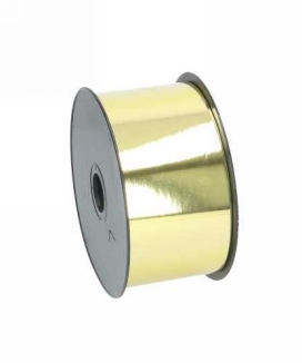 Krullint Metallic Reflex Goud 68mm x 100meter