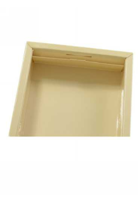 Chocoladeletterdozen Rood 15x11x3.1cm 50stuks